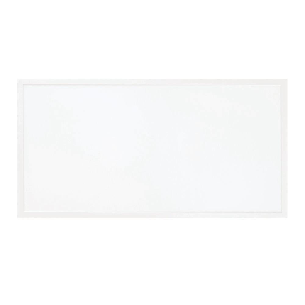 2 ft. x 4 ft. 5000 Lumens Integrated LED Panel Light in Cool White 5000K (2-Pack)
