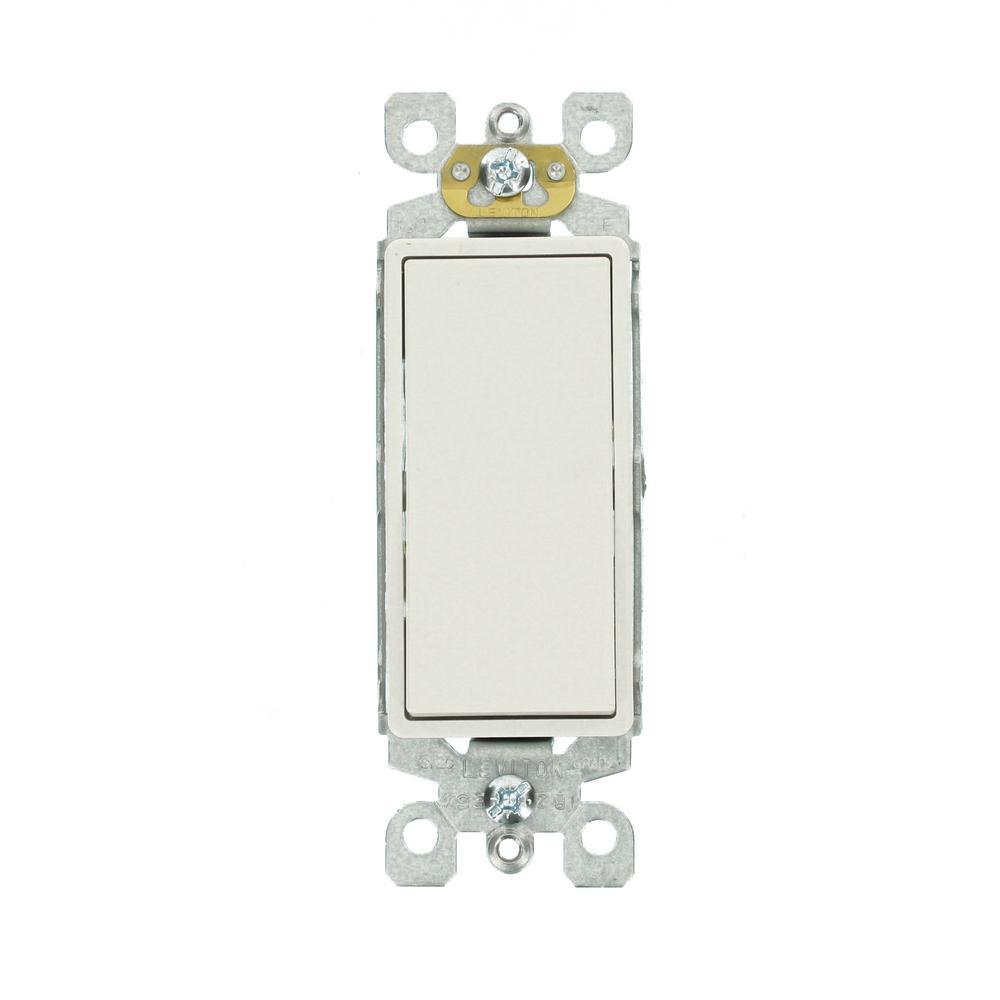 Decora 15 Amp 3-Way Switch, 4-Pack, White