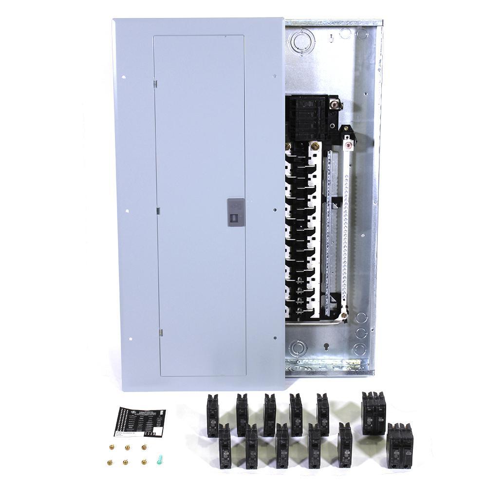 PowerMark Gold 200 Amp 32-Space 40-Circuit Indoor Main Breaker Value Kit Includes Select Circuit Breakers
