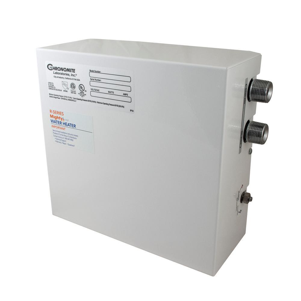 MIGHTY-mite R Series-Low Activation 0.35 GPM 58 Amp, 240-Volt, 13,900-Watt Point of Use Electric Tankless Water Heater