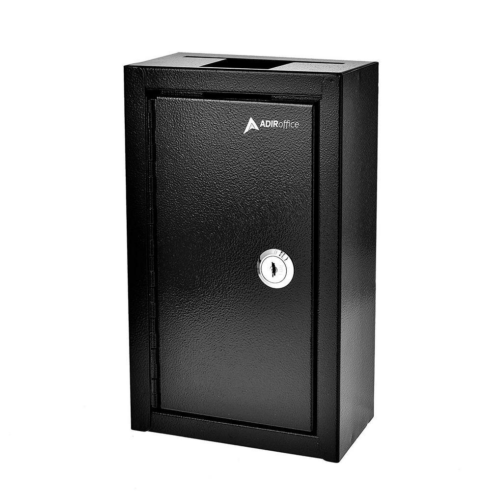Black Commercial Grade Large Storage Key Drop Box