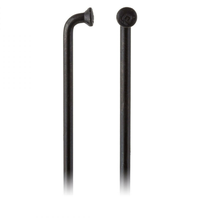 CN Spokes J-Bend 12g 238mm Black