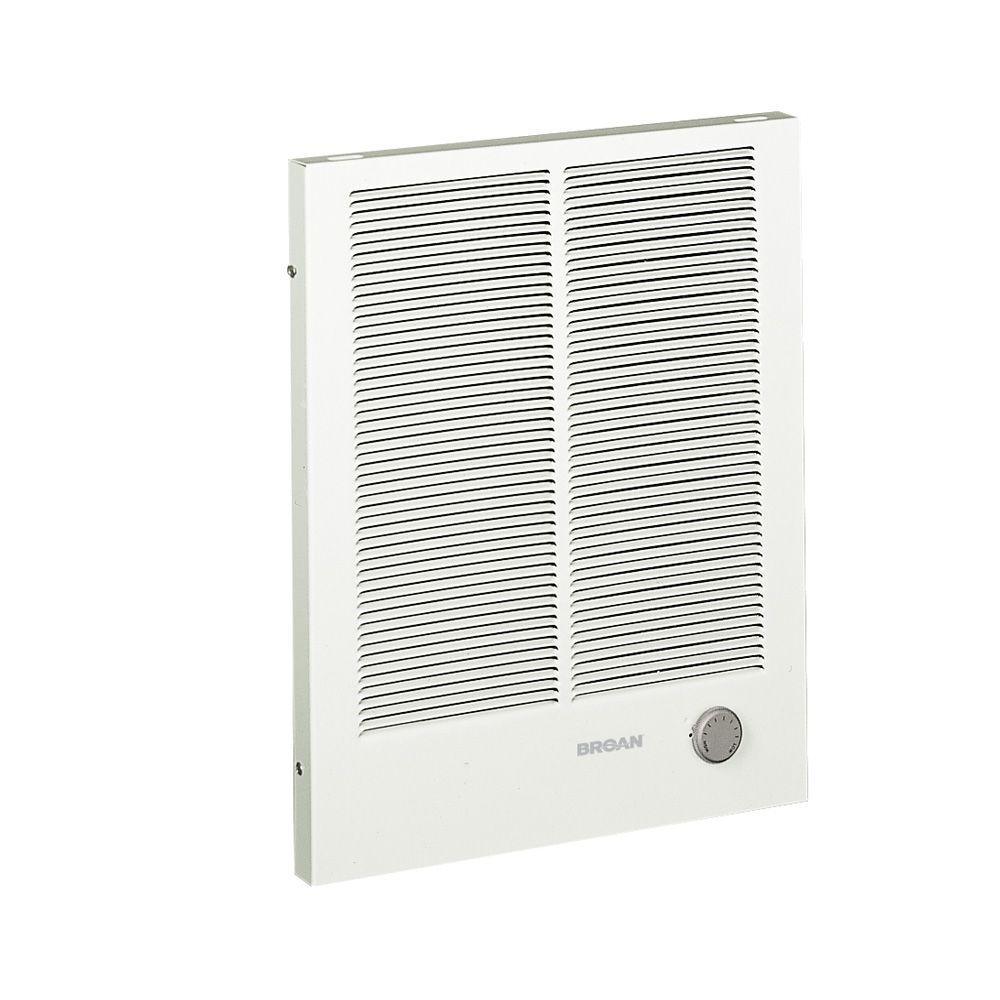 16-13/32 in. x 20-19/64 in. 4,000-Watt High-Capacity Wall Heater in White