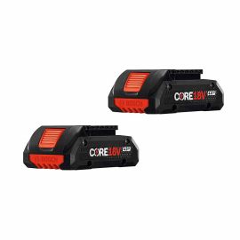 Bosch GBA18V40-2PK 18V CORE18V Lithium-Ion 4.0 Ah Compact Batteries - Pack of 2