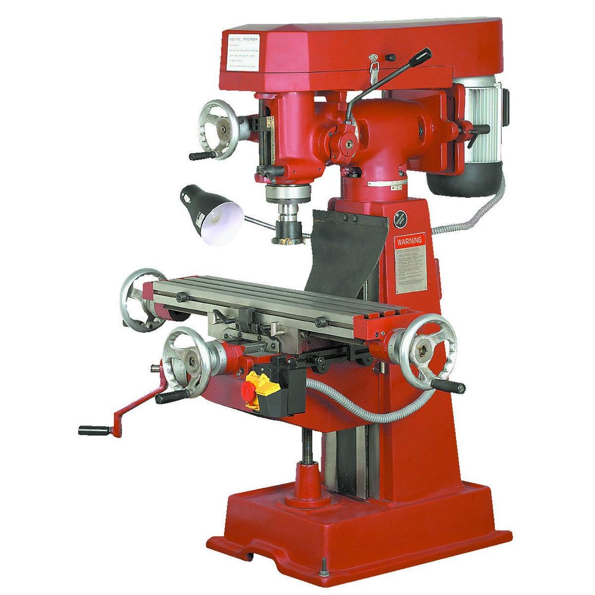 9 Speed Vertical Milling Machine