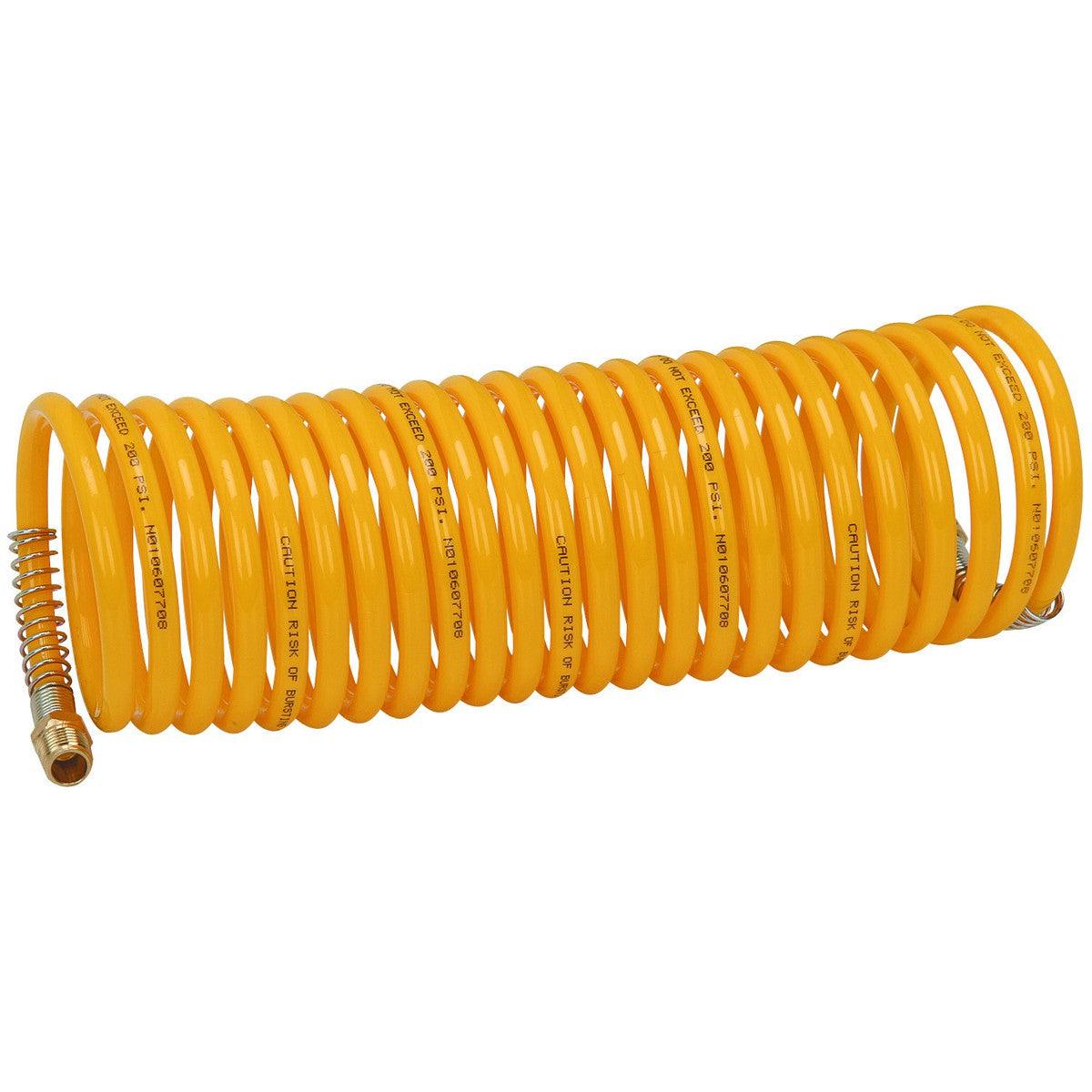1/4 in. x 20 ft. Coiled Nylon Air Hose