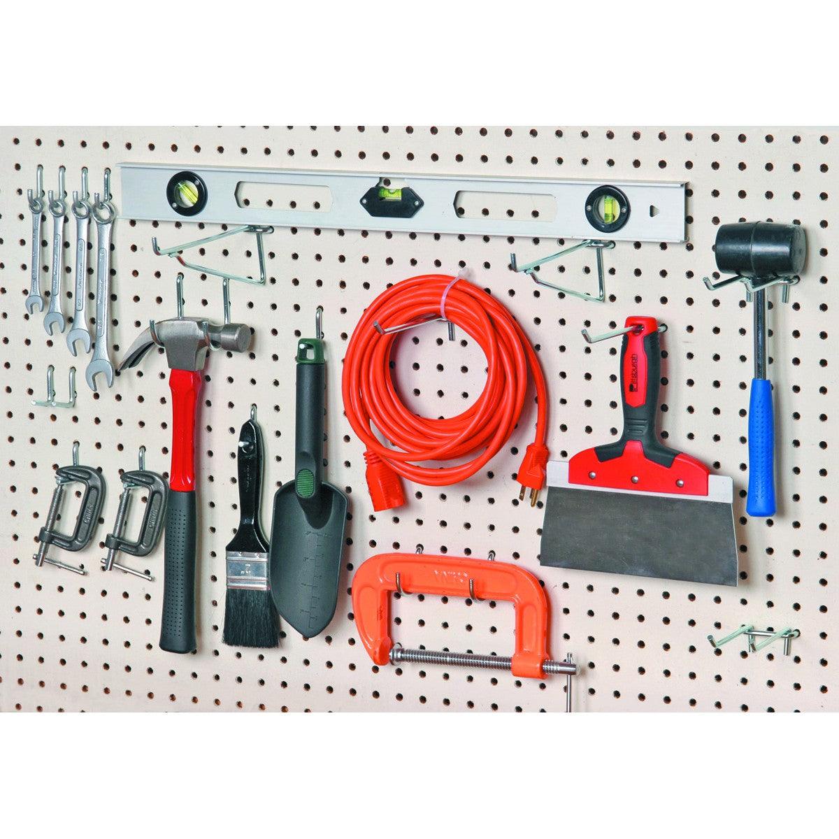 1/4 In Pegboard Hooks, 32 Pc.