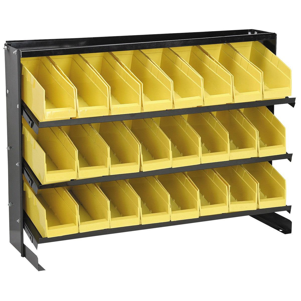 24 Bin Bench Top Parts Rack