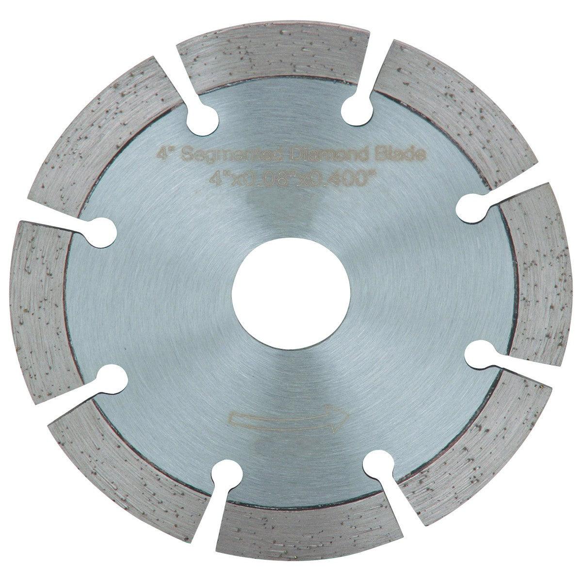 4 in. Segmented Wet or Dry Cut Diamond Blade for Masonry
