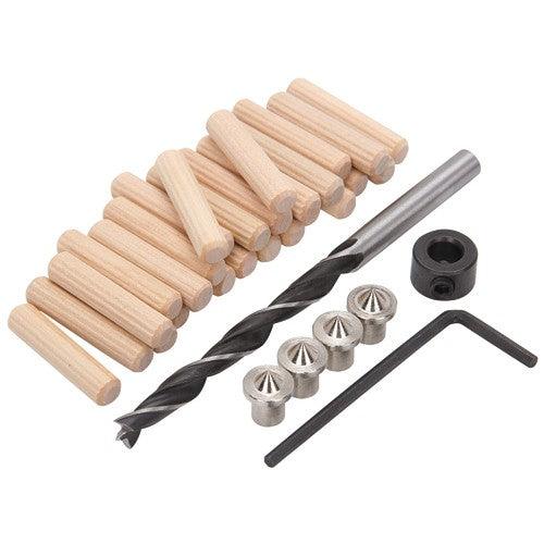1/4 in. Doweling Accessory Set, 34 Pc.