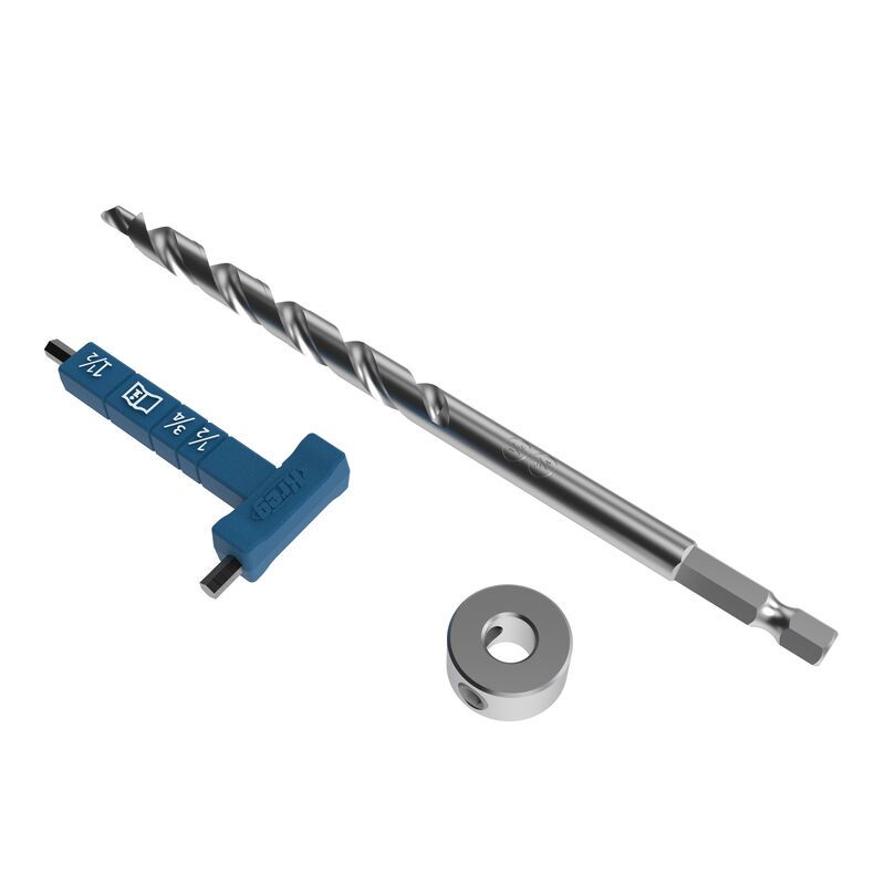 Kreg Micro-Pocket Drill Bit with Stop Collar & Hex Wrench KPHA540 - Image 2