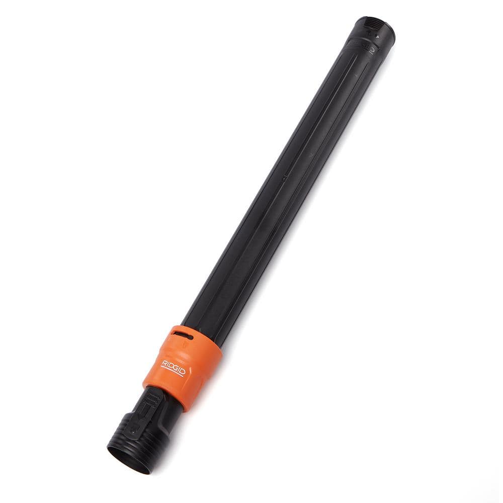 2-1/2 in. Locking Telescoping Extension Wand Accessory Shop Vac Attachment for RIDGID Wet Dry Vacuums