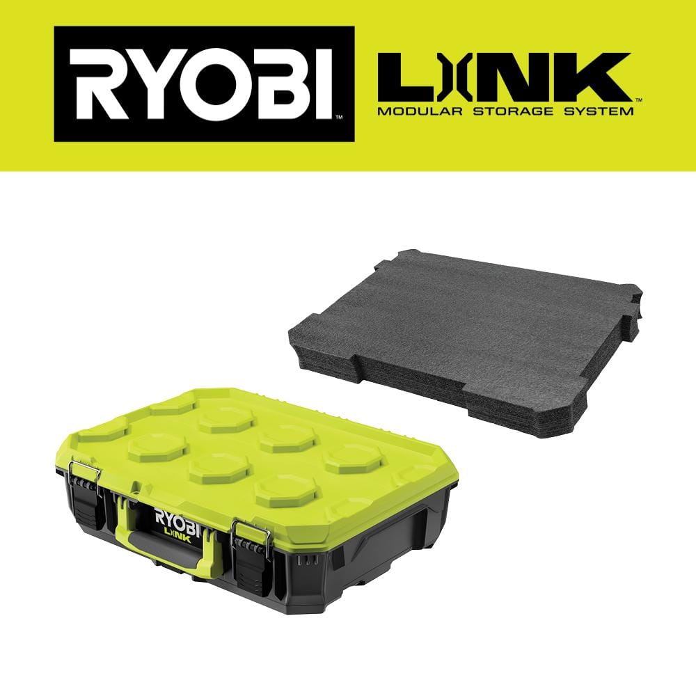 RYOBI LINK Standard Tool Box and Tool Box Foam Insert