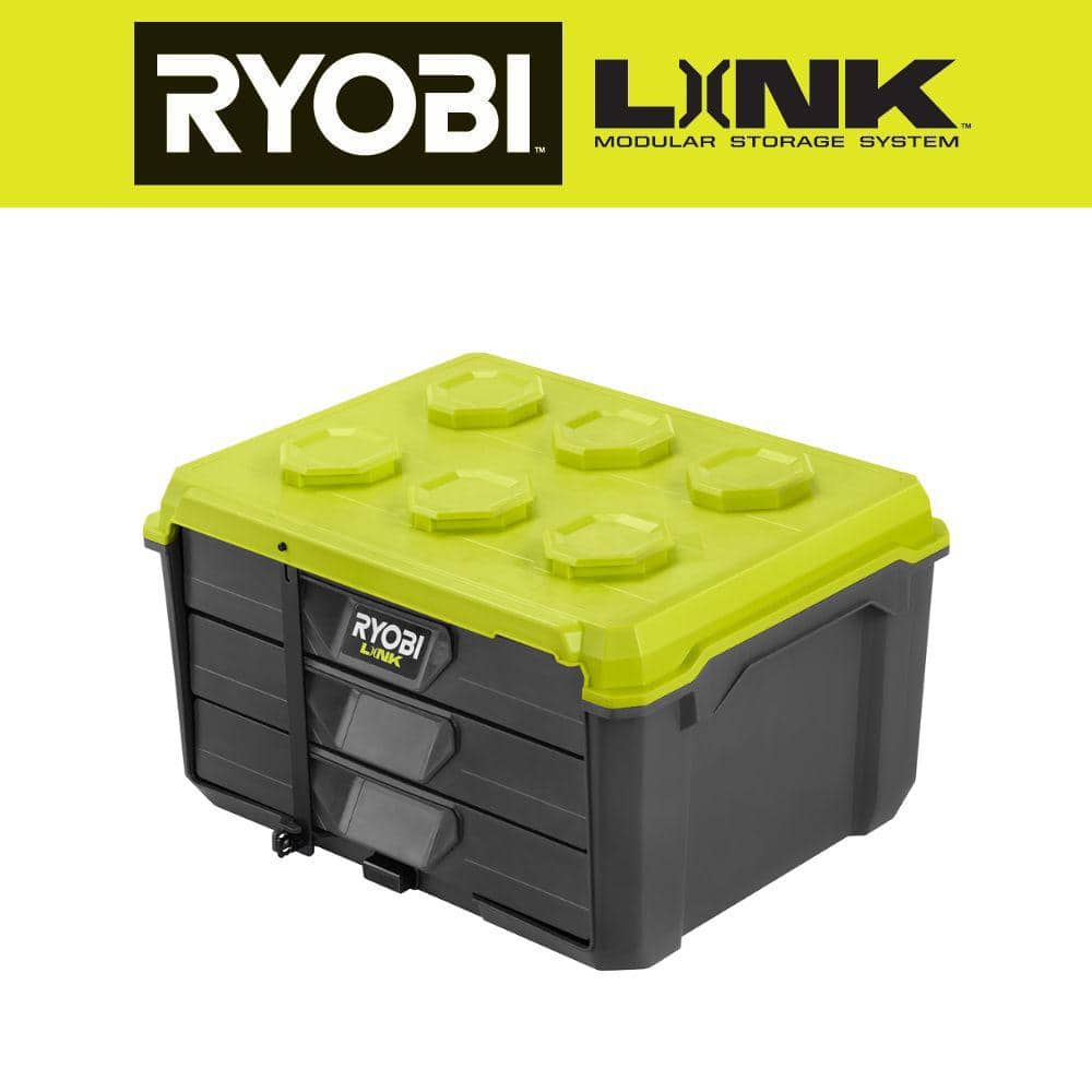 RYOBI LINK 20 in. 3-Drawer Modular Hand Tool Box