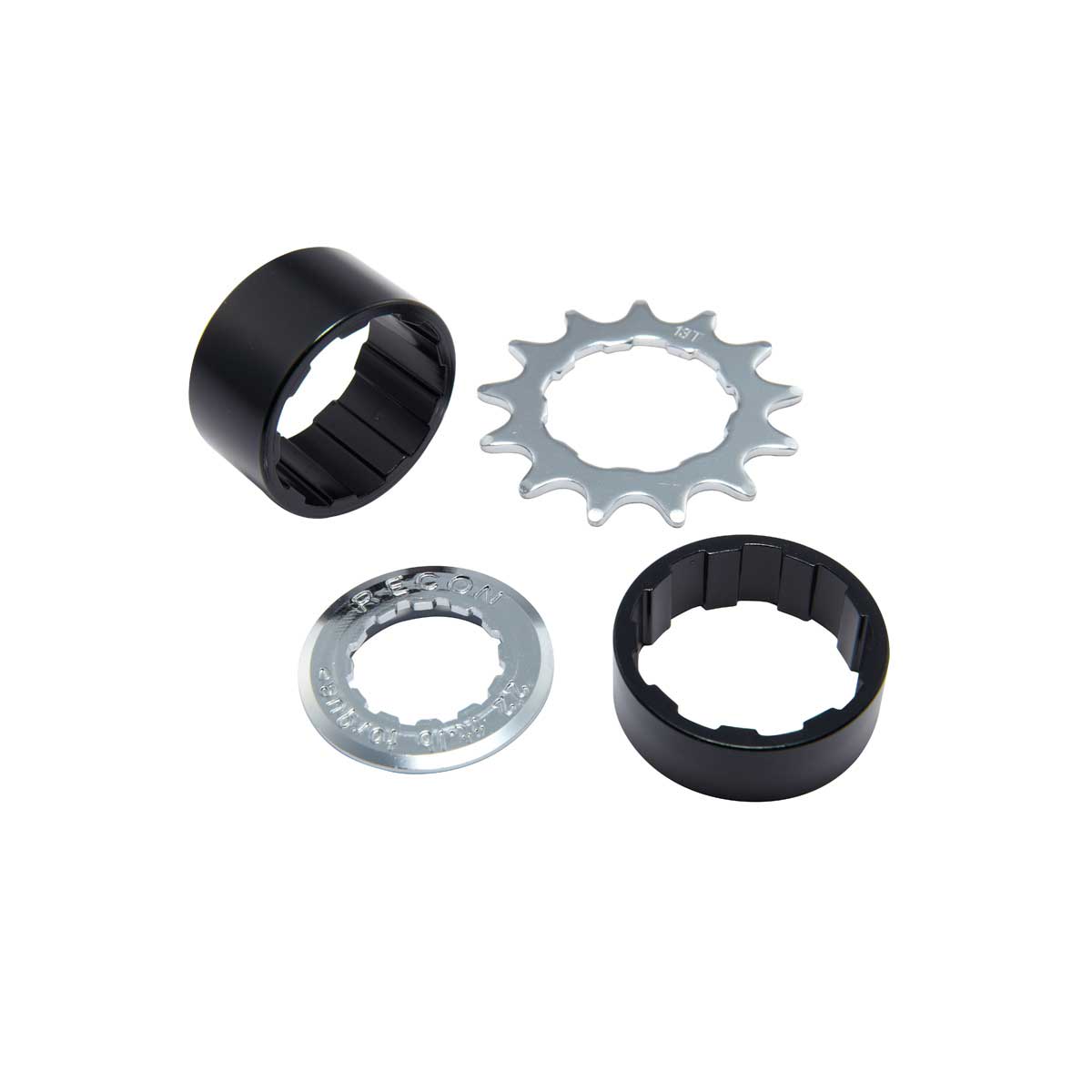 Spank Single Speed Conversion Kit | Cassette Spacers, Cassette Lock Ring
