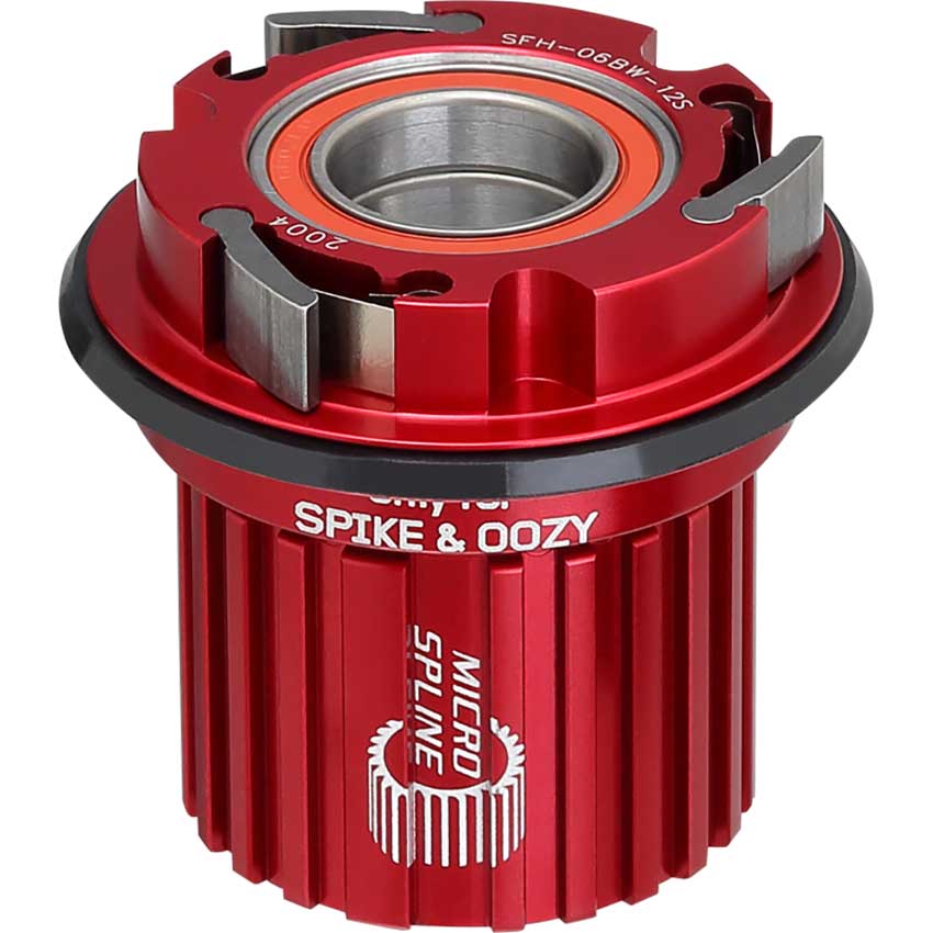 Spank OOZY / SPIKE Rear Hub Microspline Alloy Freehub body & Spacer ring & MS
