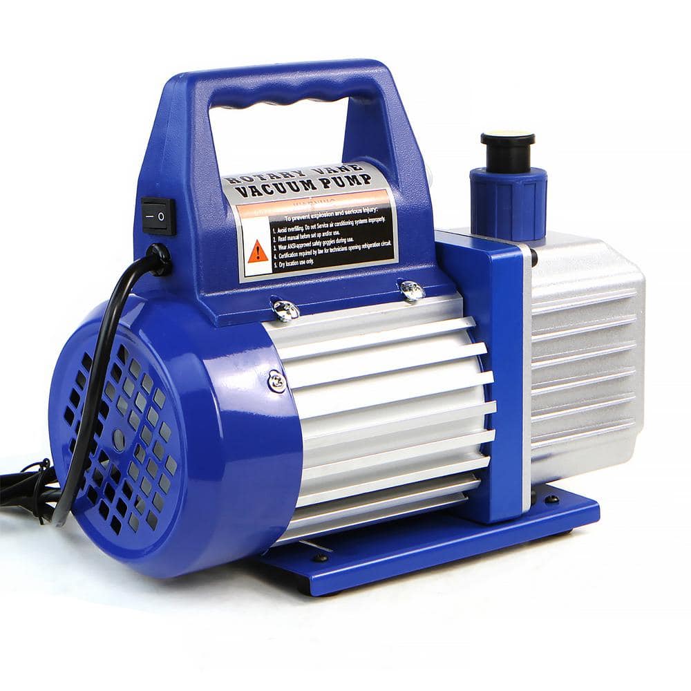 STARK USA 1/4 HP 3 CFM Rotary Air Vacuum Pump HVAC A/C Refrigerant