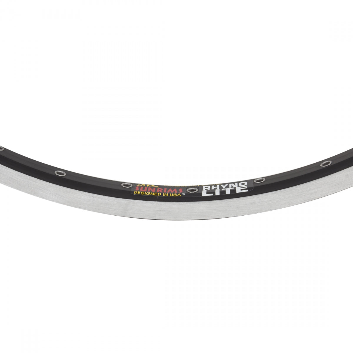 Sun Ringle Rhyno Lite Rim 24" 36h Schrader, Black/Silver