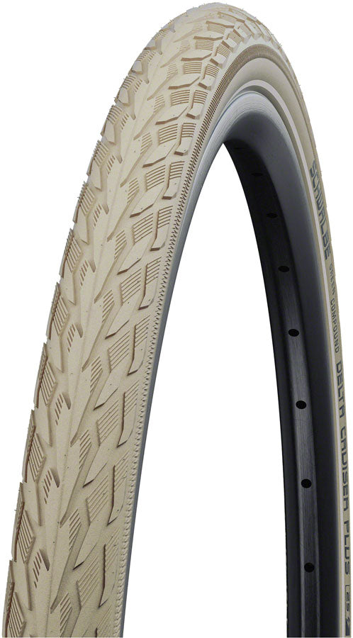 Schwalbe Delta Cruiser Plus Tire 700 x 35 Clincher Wire PunctureGuard SBC 11159007