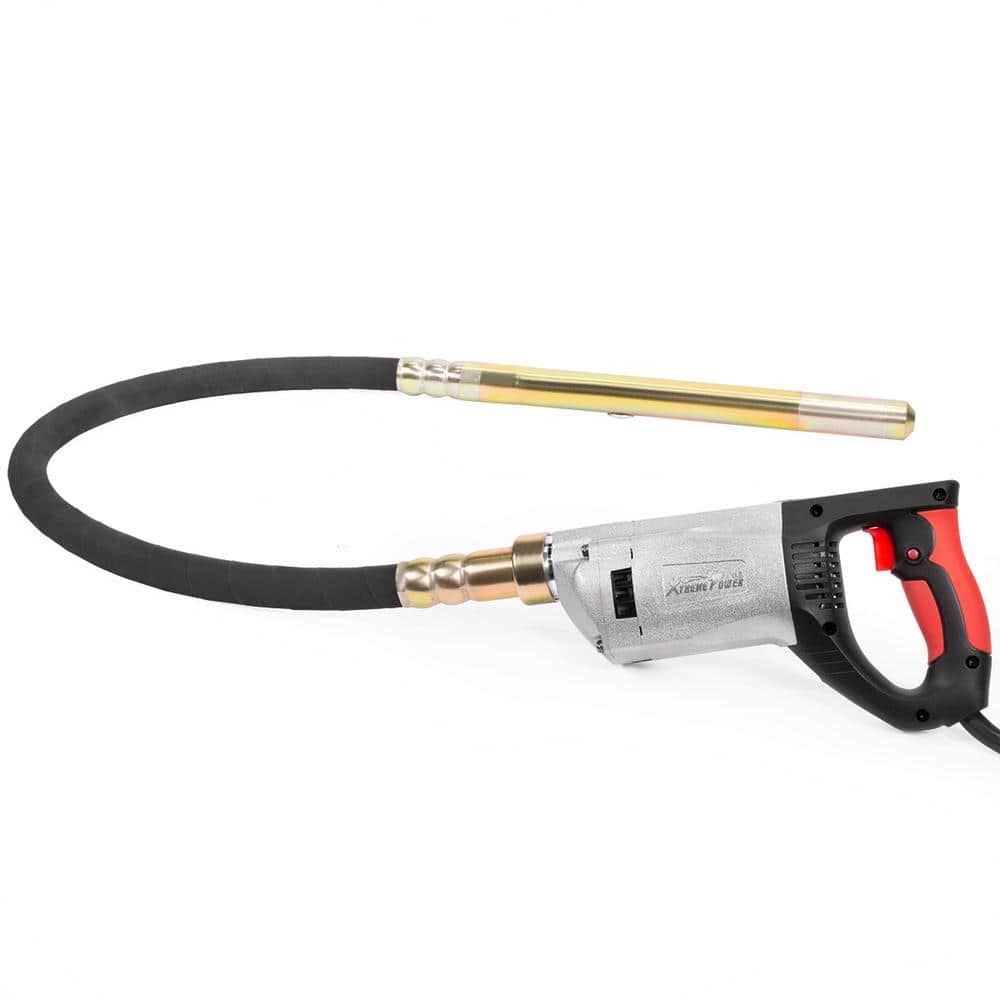 XtremepowerUS 4.5 ft. 110-Volt 2 HP Electric Power Corded Concrete Vibrator with 35 mm Vibrating Poker and 1.5 m Hose